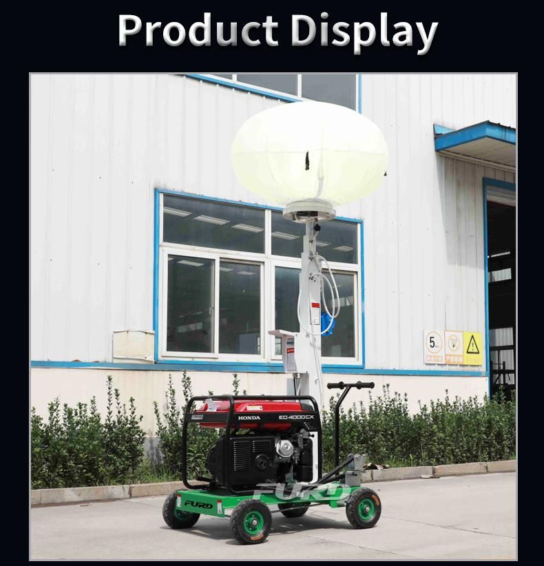 Industrial Lighting 2*1000W Mobile Portable Light Tower