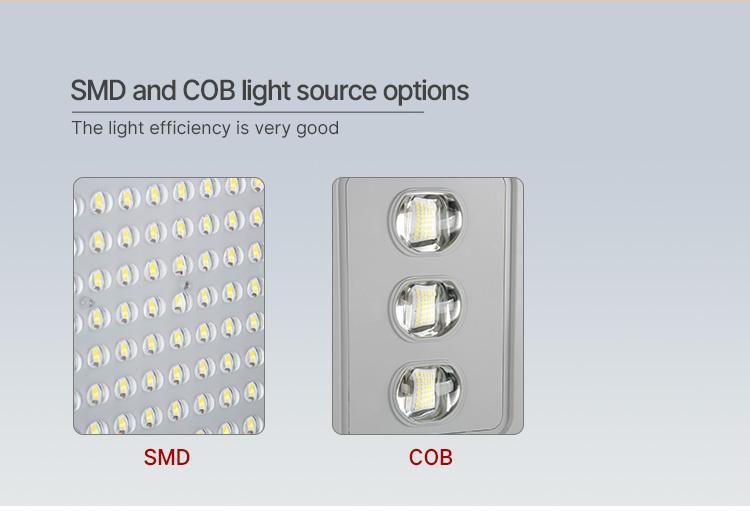 All in One/ Integrated Solar 200W 300W Automatic Street Solar Light Set New ABS COB SMD Solar Street Light with Radar Sensor Solar LED Street Lamp IP67