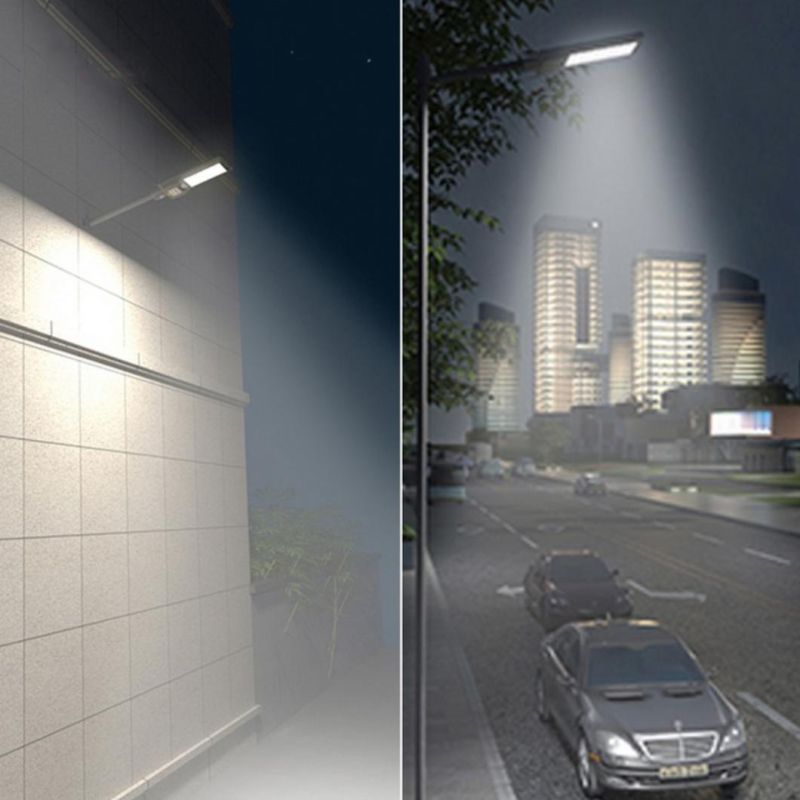 New Waterproof Solar Street Lights Outdoor Motion Sensor Street COB Lamp with Remote Control