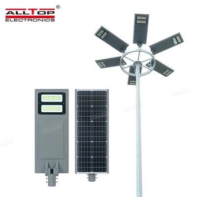 Alltop High Quality IP65 Waterproof 40W 60W 100W All in One Solar LED Streetlight