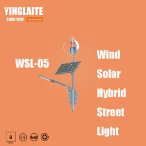 New Degisn Cheap Price 7m Pole 50W Wind Solar Hybrid LED Street Light