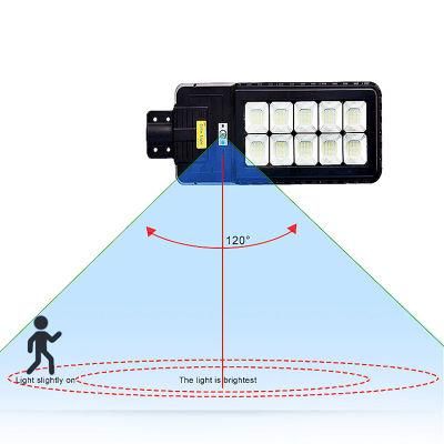 High Quality Waterproof ABS Plastic Garden Outdoor with Motion Sensor Solar Light Solar Garden Light