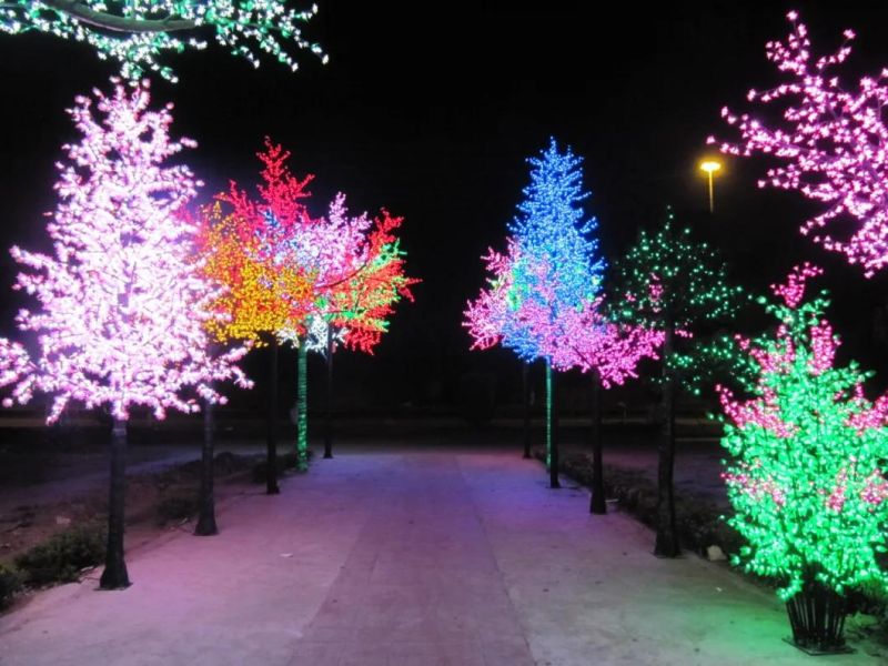 Yaye 18 Hot Sell 2 Years Warranty/Ce/RoHS LED Tree Light/ Outdoor/Indoor LED Cherry Blossom Tree