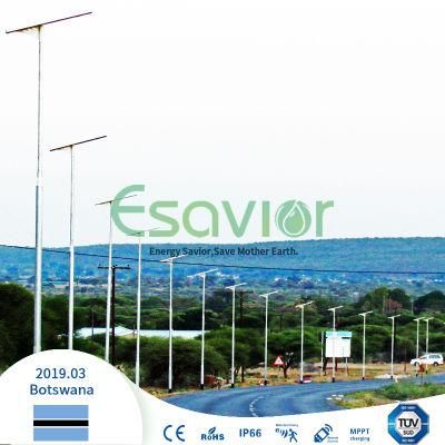 40W All in One Outdoor LED Solar Lighting Solar Street Light with High Efficiency Solar Panel
