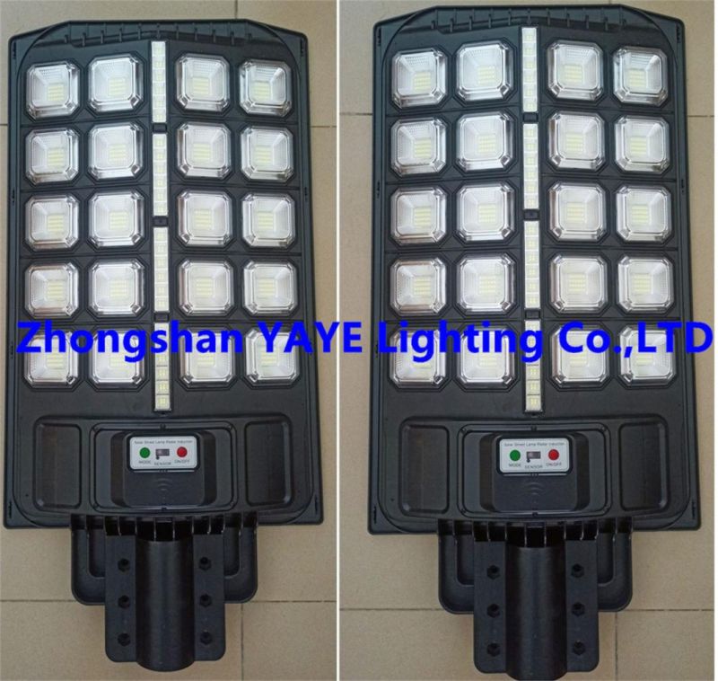 Yaye Hot Sell 300W UFO Solar LED Street Road Garden Wall Lamp with 500PCS Stock/ Radar Sensor/ Remote Controller/ Pls Contact Zhongshan Yaye Lighting Co., Ltd