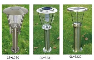 Stainless Steel Solar Garden Light Outdoor Lighting From China Factory