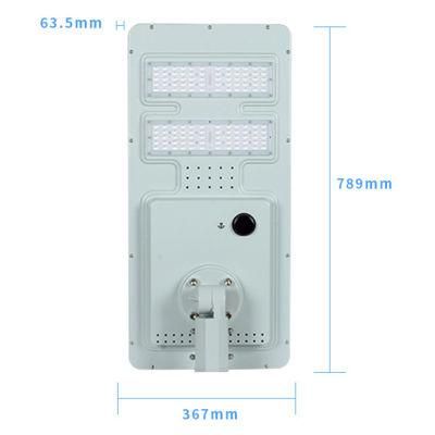 CE/Rosh/ISO LED Light Fence Post Cap Solar Street Lights 50W