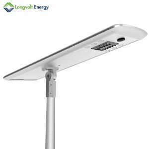 40W All in One Solar Street LED Light with Lithium-Ion Battery