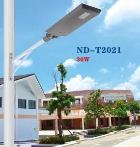 30W Powerful Energy All in One Solar Outdoor LED Lighting
