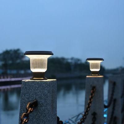 Solar Fence Light Landscape Lamp Garden Post Lamp Solar Powered Outdoor Night Lamp Pillar Light Post Light