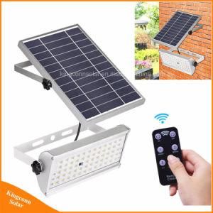 1500lm Solar Flood Lights Outdoor Garden 65LED Flood Light with Remote Control Motion Sensor
