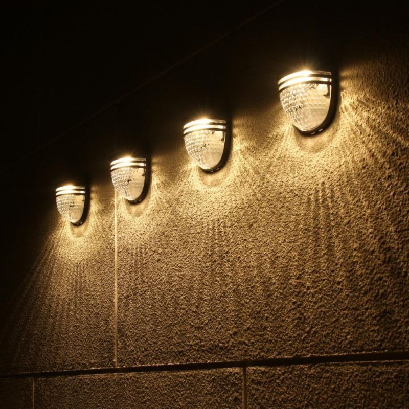 Solar Outdoor Waterproof Wall Lamp Courtyard Decoration Atmospheres Light Wyz19674