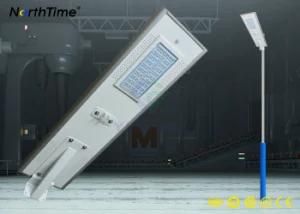50W Garden Integrated LED Solar Street Lamp with Motion Sensor