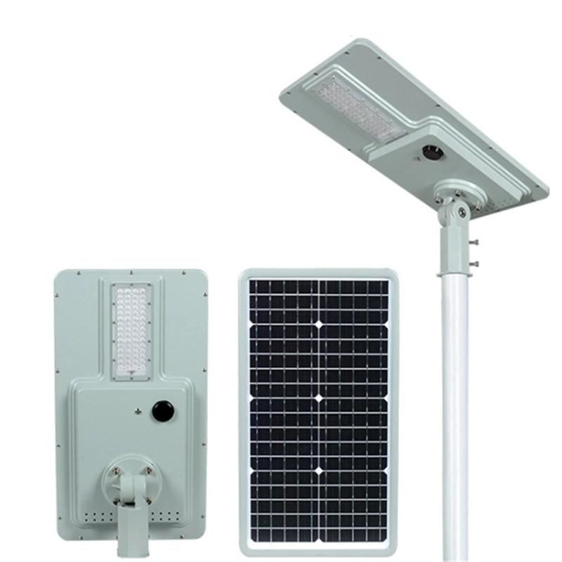 New LED Energy Lamp Outdoor 80W LED Solar Street Light with Solar Panel System