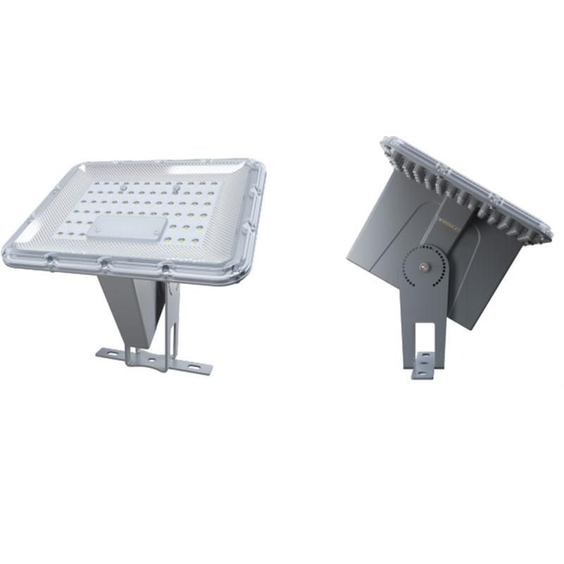 80W Poly Solar Flood Light 3000lm Easy Installation Integrated 6-8m Installation Height