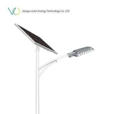 Euler Single Arm Village Outdoor Solar LED Garden Street Light LiFePO4 Battery 8 Years Warranty