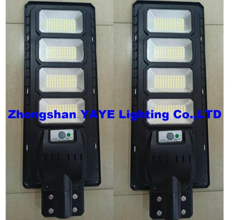 Yaye Hottest Sell Outdoor Using 250W All in One Solar LED Street Road Garden Wall Light with Waterproof IP65 Stock 500PCS (YAYE-22SLSL250WG)