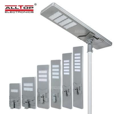 Alltop SMD IP65 Outdoor 50 100 150 200 250 300 W Highway Solar Panel All in One LED Street Light