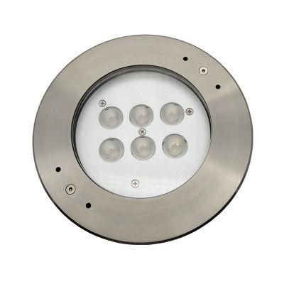 IP68 Waterproof 3000K Stainless Steel Swimming Pool Lights LED Underwater