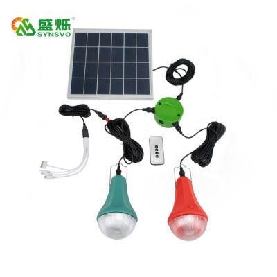 Global Sunrise Solar Lamp with USB Charger/Cable for Camping/Outdoor/Research