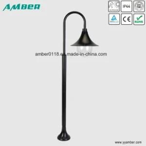 Horn-Shape Garden Light with 1m Pole