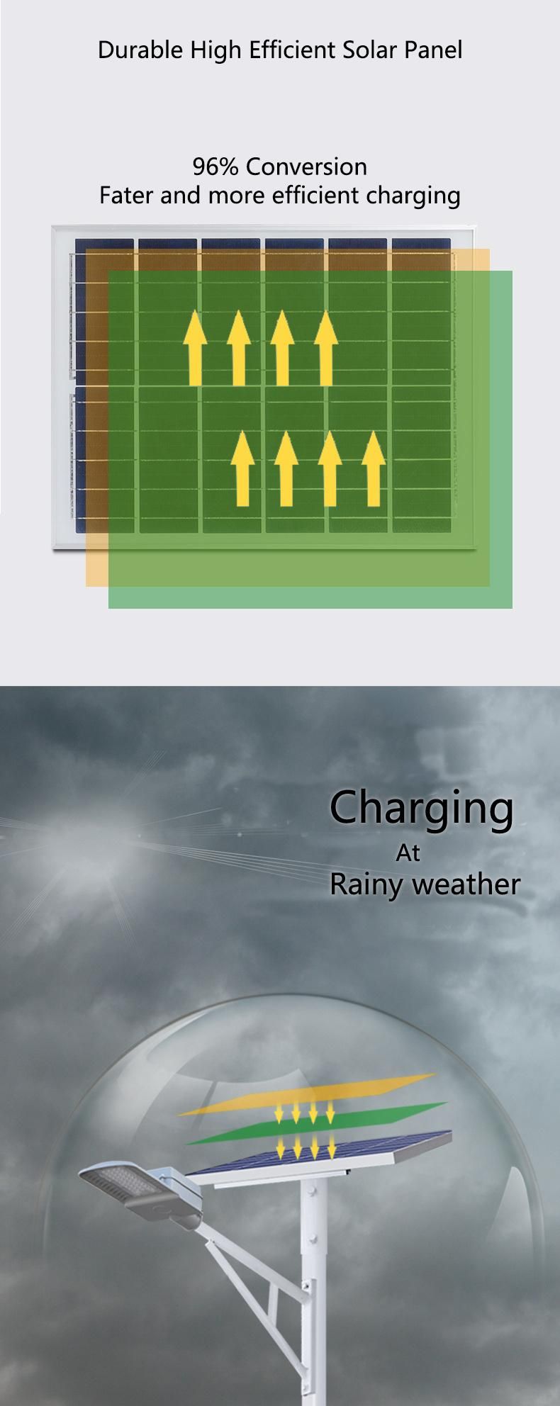 Integrated All in One Solar Power Sensor LED Street Light 100W 200W 300W