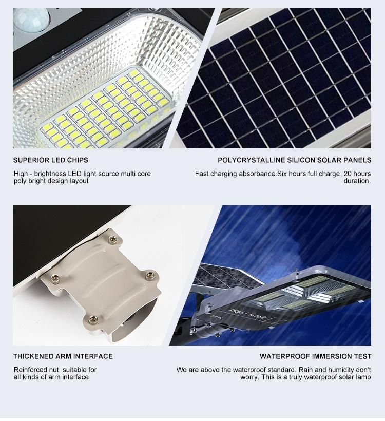 High Brightness Wind China Intelligent LED Solar Street Light