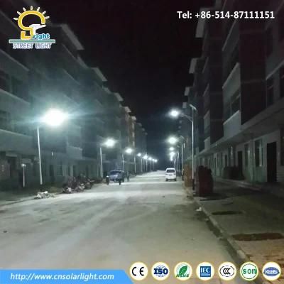 Waterproof 30W-120W Solar Street Light with 150-160 Lm LED Light