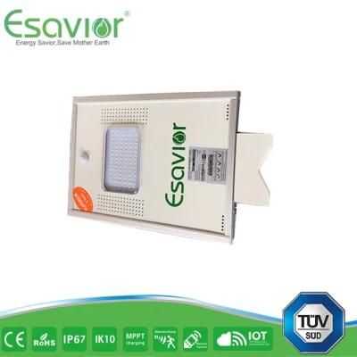 Esavior LiFePO4 Batteries Integrated LED Solar Street Lights Solar Lights