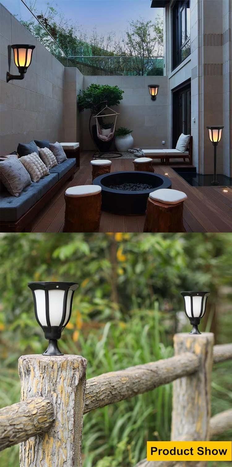 Waterproof Outdoor LED Solar Spot Light Flame Lamp
