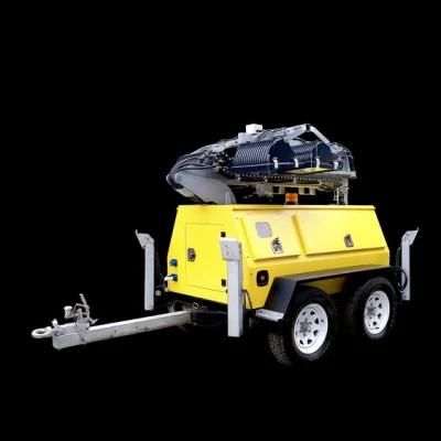 Generator Power LED Lighting Mobile Lighting Tower with Trailer