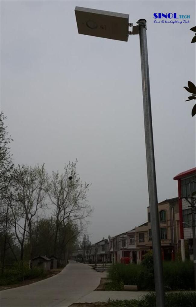 8W LED Integrated Solar Street Light - Parking Lot Lighting - All in One Solar Light