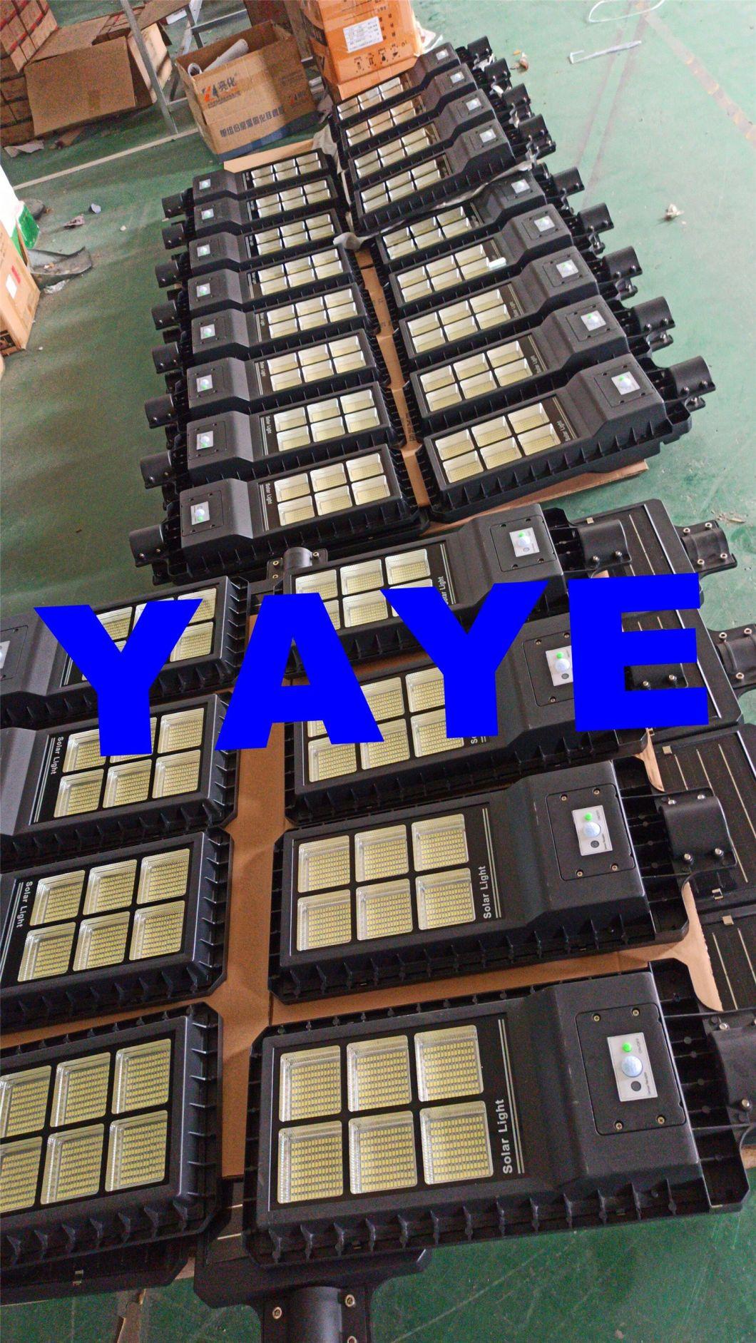 Yaye 2021 Hot Sell 40ah Battery 300W/200W/100W All in One Solar Street Lights with Remote Controller