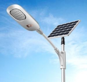 IP65 Waterproof Outdoors LED Solar Street Light with Lithium Battery for Rainy Day