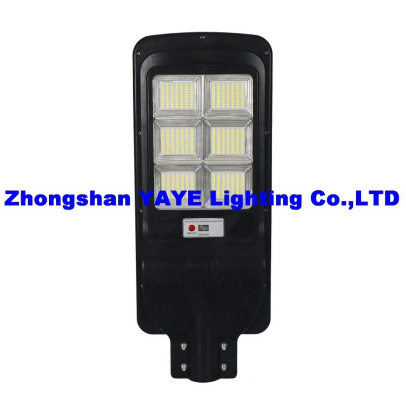 Yaye 18 Hot Sell High Quality 180W All in One Outdoor IP66 Solar Street Garden Road Light with Remote Controller/ Motion Sensor/ Waterproof IP66/1000PCS Stock