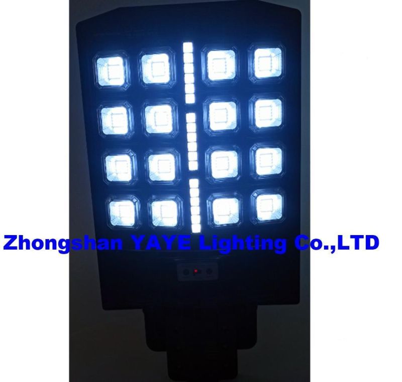 Yaye 2022 Top Best Selling 100W/150W/200W/300W/400W All in One Solar LED Street Road Wall Garden Light with Radar Sensor/ Remote Controller 1000PCS Stock