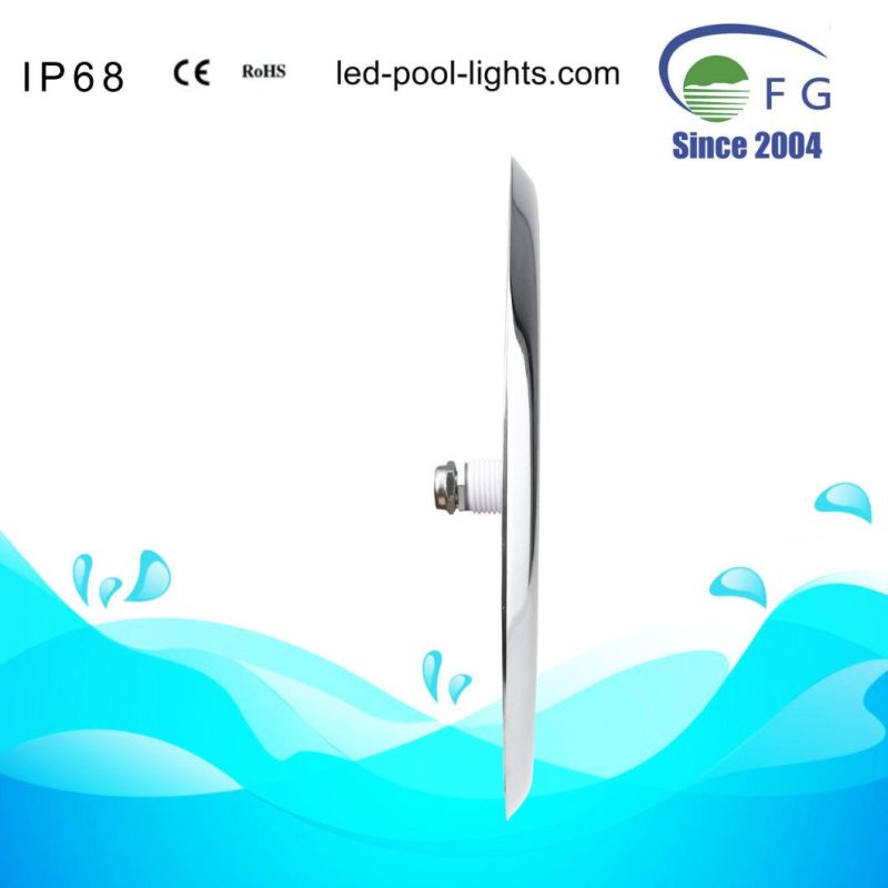 New All-in-One Resin Filled 316 Stainless Steel 6-35W RGB Swimming Pool LED Underwater Light