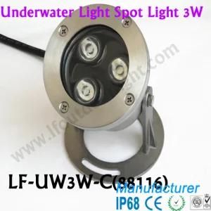 3W Water Proof LED Light Water Fountain Equipment LED Underwater Light
