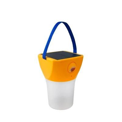 Affordable 1W Solar Lantern Camping Lamp with 360-Degree Light