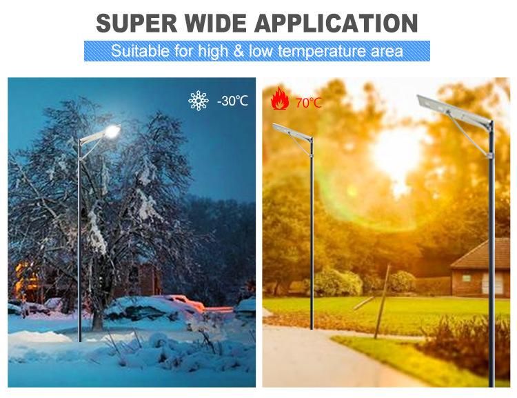 Light Control IP67 Solar LED Street Light 30W Solar Lights