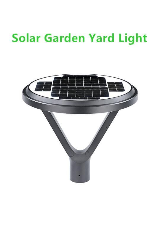 New LED Lighting 3m Garden Post Light Outdoor 25W Solar Panel Solar Pathway Light with LED Light