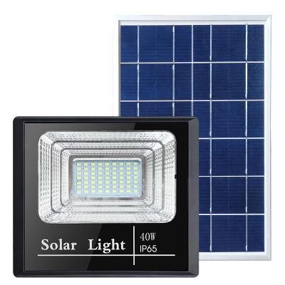 High Standard 40 Watt LED Solar Flood Lights Spot Lamp LED Lights Home Energy Saving Power System Sensor Light Lantern Garden