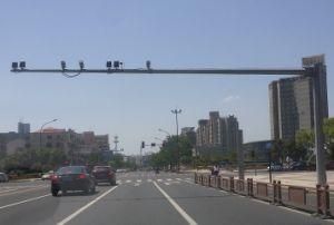 Traffic Signal Pole with 6m 9m 12m Cantilever Long Arm