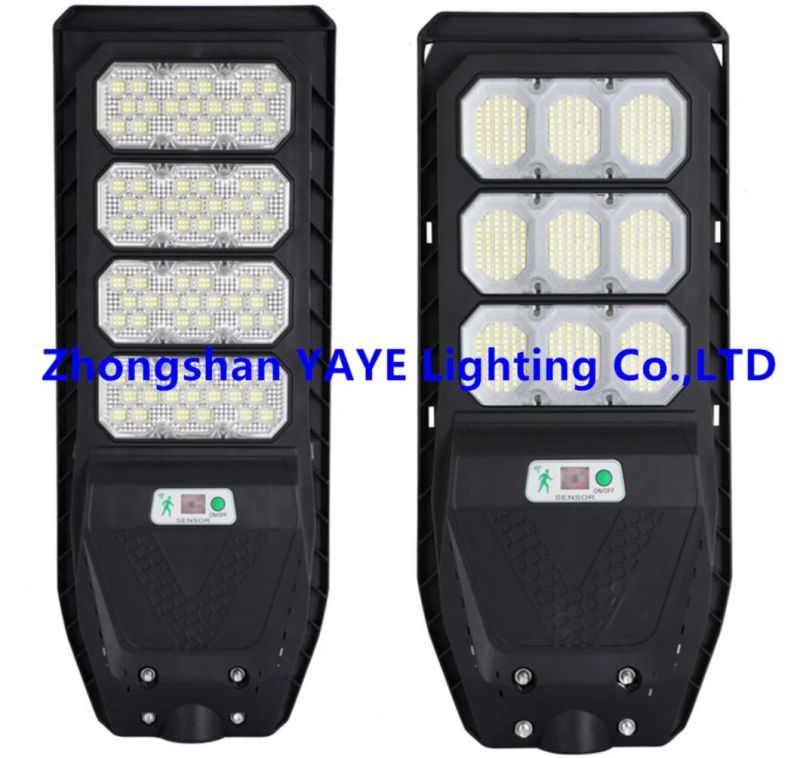 Yaye Factory Price Outdoor IP66 Waterproof 300W/400W/500W High Brightness All in One LED Solar Street Light with 1000PCS Stock