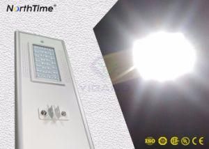30W All in One Monocrystalline Silicon Panel Solar Power Street Lighting with Motion Sensor