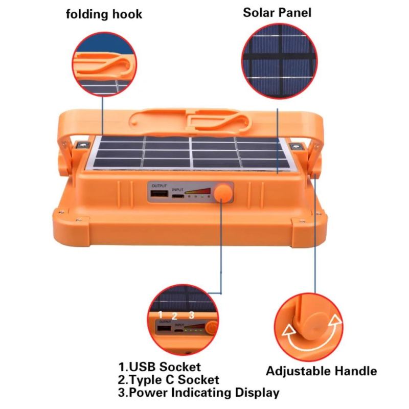 Hot Sale Waterproof Garden Reflector 25W 40W 60W 100W 200W 300W Solar Power LED Flood Light Outdoor