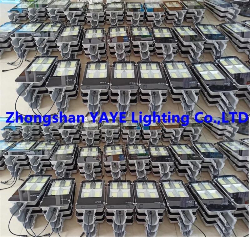 Yaye Hottest Sell Outdoor Aluminum 200W Solar LED Street Road Garden Wall Light with 1000PCS Stock/Remote Controller/ 3 Years Warranty/ Waterproof IP67