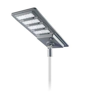 Advanced Technology IP65 120W 160 Lumens All in One Integrated Solar Panel LED Street Light Outdoor