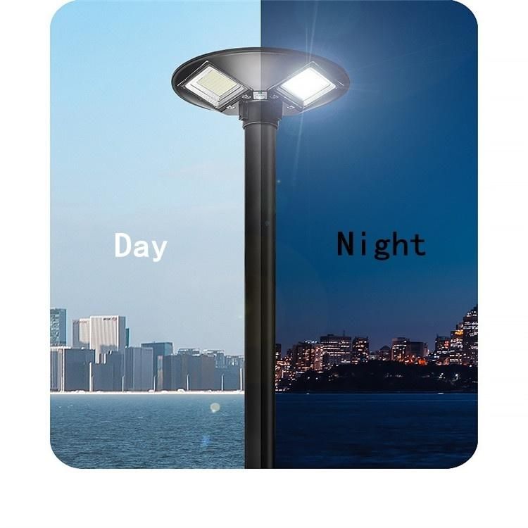 Outdoor IP65 All-in-One LED Yard Lighting Fixture for Garden LiFePO4 Battery Solar Street/Road/Highway Light