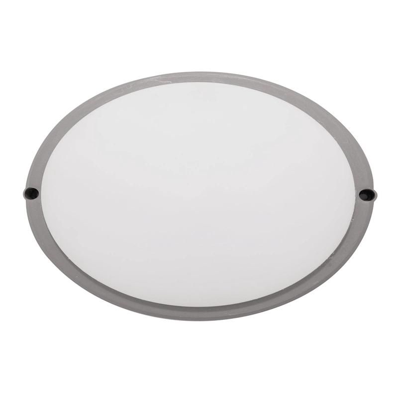 Classic B2 Series Energy Saving Waterproof LED Lamp 12W Round Grey for Shower Room